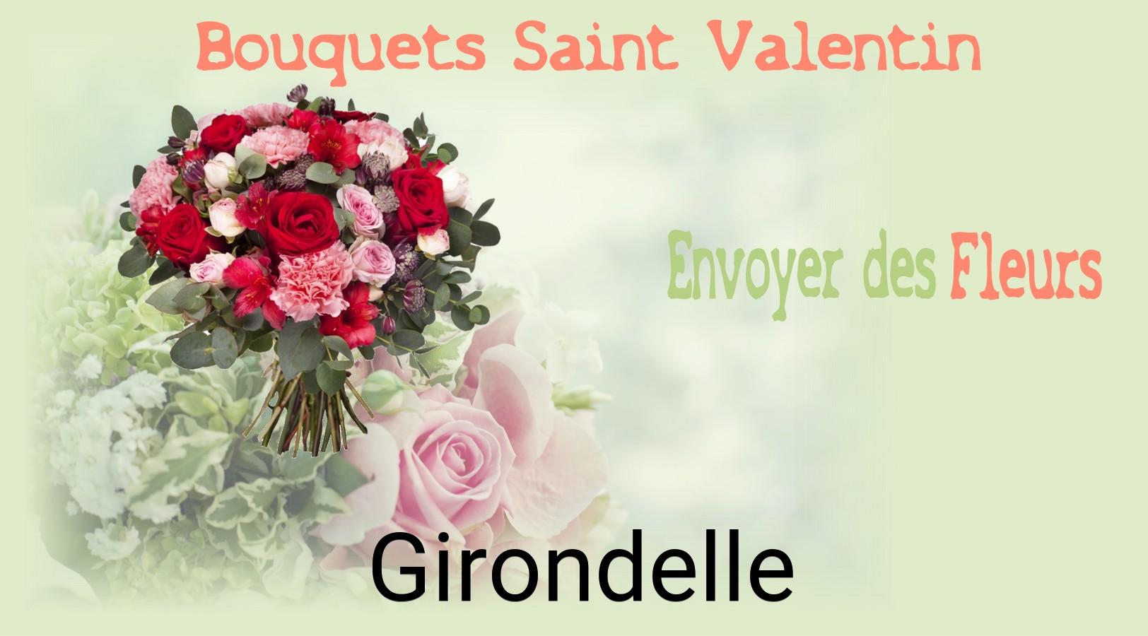 Roses de Saint-Valentin livrées à Girondelle